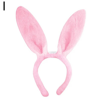 Húsvéti nyuszi fülek fejpánt LED izzó nyúlfül fejpánt Cosplay nyúl húsvéti fejpánt nyúlfül fejfedő haj kiegészítők