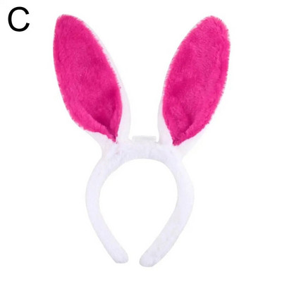 Húsvéti nyuszi fülek fejpánt LED izzó nyúlfül fejpánt Cosplay nyúl húsvéti fejpánt nyúlfül fejfedő haj kiegészítők