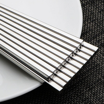 23cm Exquisite Dragon Pattern Chopsticks 304 από ανοξείδωτο ατσάλι αντιολισθητικό κινέζικο chopstick Food Sushi Sticks Home Επιτραπέζια κουζίνα