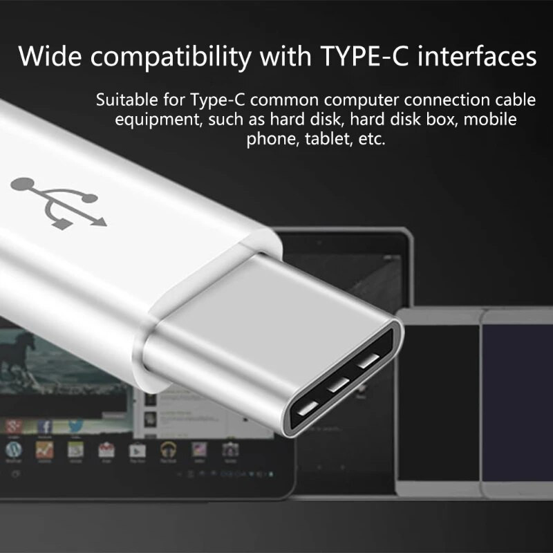 10kom univerzalnog pretvarača prijenosa podataka Micro USB na tip C Dodaci za prijenos podataka koji se koriste za sve utikače tipa C