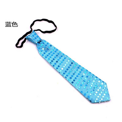 Светеща светеща вратовръзка със светещи пайети Цветна светеща светеща вратовръзка Щастлива светеща парти декорация Детска превръзка