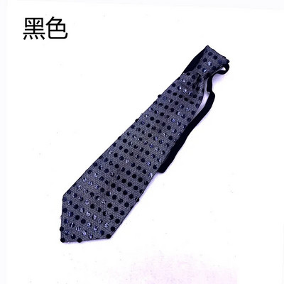 Светеща светеща вратовръзка със светещи пайети Цветна светеща светеща вратовръзка Щастлива светеща парти декорация Детска превръзка