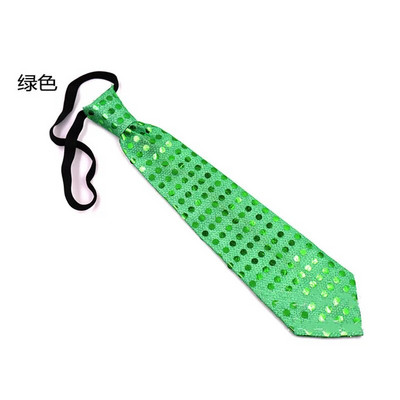 Светеща светеща вратовръзка със светещи пайети Цветна светеща светеща вратовръзка Щастлива светеща парти декорация Детска превръзка