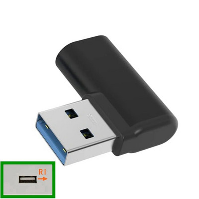 Странично коляно на 90 градуса USB3.1 адаптер за данни за зареждане type-c USB-C женски чифт 3.0 мъжки нагоре, надолу, наляво, надясно мобилен телефон PD адапт