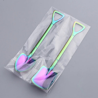 2020 модна лъжица за кафе десертна лъжица за сладолед ретро сладка лъжица с кръгла глава кухненска джаджа декорация кухненски бар прибори