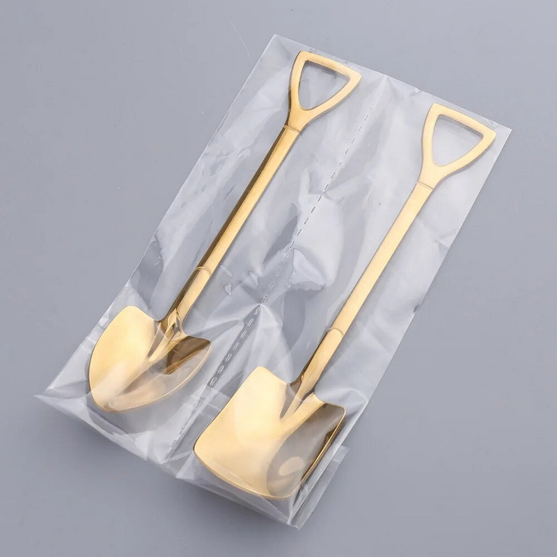 2020 модна лъжица за кафе десертна лъжица за сладолед ретро сладка лъжица с кръгла глава кухненска джаджа декорация кухненски бар прибори