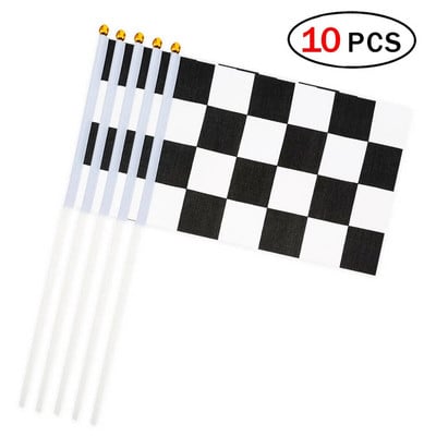 Crno-bijeli trkaći automobil Tematski pribor za zabave Jednokratni set posuđa Papirnati tanjuri Šalice Dječaci Rođendanski ukrasi za bebe