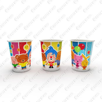 Plim Plim Birthday Party Decoration Clown Baby Shower Cosplay Party Supplies Happy Birthday Gift Cake Topper Clown Baby Balloons