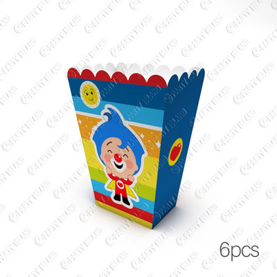 Plim Plim Birthday Party Decoration Clown Baby Shower Cosplay Party Supplies Happy Birthday Gift Cake Topper Clown Baby Balloons