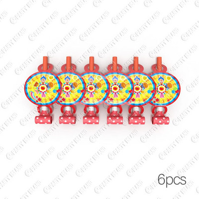 Plim Plim Birthday Party Decoration Clown Baby Shower Cosplay Party Supplies Happy Birthday Gift Cake Topper Clown Baby Balloons