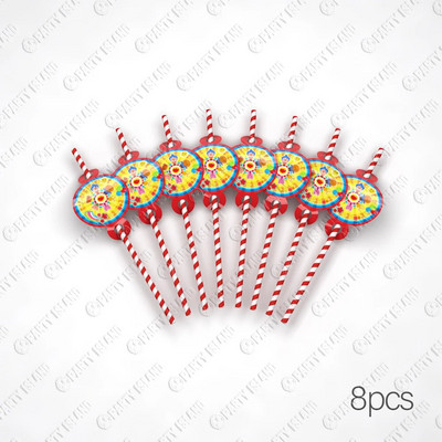 Plim Plim Birthday Party Decoration Clown Baby Shower Cosplay Party Supplies Happy Birthday Gift Cake Topper Clown Baby Balloons