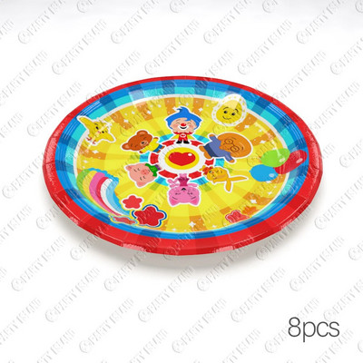 Plim Plim Birthday Party Decoration Clown Baby Shower Cosplay Party Supplies Happy Birthday Gift Cake Topper Clown Baby Balloons