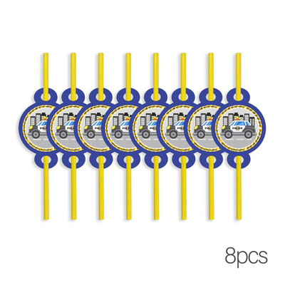 Kis zsaru autós parti kellékek Rendőrfiú születésnapi parti díszek autós lufi papír szalmapapír tálca gyermekbuli ajándék