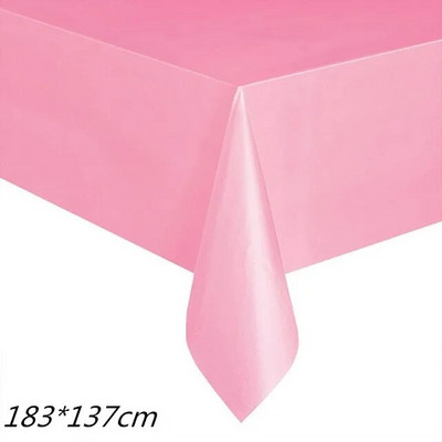 Plavo ružičasti tanjur šalica Slamnati jednobojni stolnjak Rođendanska zabava Dekoracija doma Jednokratno posuđe Dječji pribor za zabavu