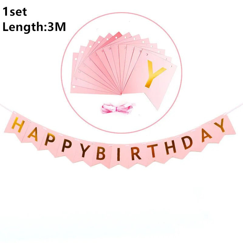 Plavo ružičasti tanjur šalica Slamnati jednobojni stolnjak Rođendanska zabava Dekoracija doma Jednokratno posuđe Dječji pribor za zabavu