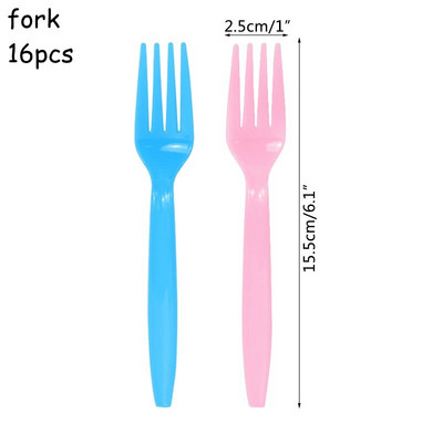 Разкриване на пола Съдове за еднократна употреба Розово, синьо, момче или момиче, чиния, салфетка, чаша, покривка, бебешко парти, парти, декорация на маса, консумативи