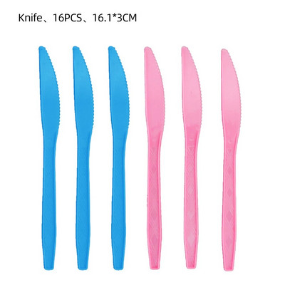 Otkrivanje spola Dekoracije za rođendanske zabave Baby Shower Jednokratne papirnate čaše Tanjuri Slamke Salvete Potrepštine za zabave za dječake ili djevojčice