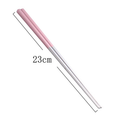 1 ζεύγος τετράγωνα ξυλάκια από ανοξείδωτο ατσάλι αντιολισθητικά μεταλλικά κινέζικα ξυλάκια σούσι Ξυλάκια τροφίμων Επαναχρησιμοποιήσιμα επιτραπέζια σκεύη Εργαλείο κουζίνας