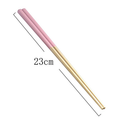 1 ζεύγος τετράγωνα ξυλάκια από ανοξείδωτο ατσάλι αντιολισθητικά μεταλλικά κινέζικα ξυλάκια σούσι Ξυλάκια τροφίμων Επαναχρησιμοποιήσιμα επιτραπέζια σκεύη Εργαλείο κουζίνας