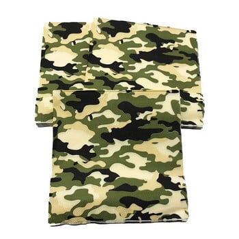 Army Green Camouflage Επιτραπέζια σκεύη για στρατιωτικό θέμα Είδη πάρτι Camo Plate Στρατού Πράσινο τραπεζομάντιλο Παιδικό Διακόσμηση γενεθλίων για αγόρι