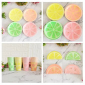 8 tk. Värskendav sidrunipeo pabertaldrikutass Napking Ühekordsed nõud lauanõud Pinic Holiday sünnipäevatarvete jaoks