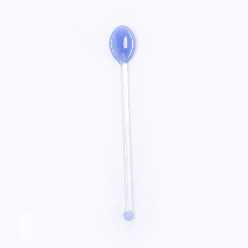 1 бр. Стъклени прибори за хранене Лъжица Чай Десерт Кафе Сладолед Аксесоари Бар инструменти Нови Кухненски аксесоари с дълга дръжка Нови