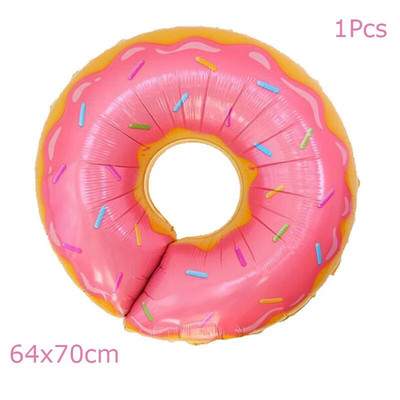 WEIGAO Donut Party Plate Cup Servetėlės Staltiesė Reklaminė juosta Gimtadienio vakarėlio vienkartiniai stalo reikmenys 1-ojo gimtadienio dekoravimo reikmenys