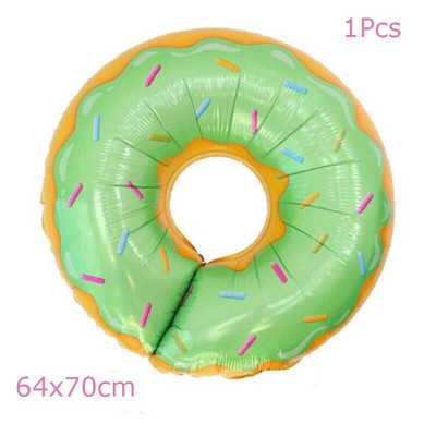 WEIGAO Donut Party Plate Cup Servetėlės Staltiesė Reklaminė juosta Gimtadienio vakarėlio vienkartiniai stalo reikmenys 1-ojo gimtadienio dekoravimo reikmenys