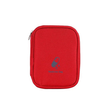 Чанта за съхранение на лекарства Преносим комплект Домашен комплект за първа помощ Чанта за оцеляване Спешна чанта за автомобилни аксесоари