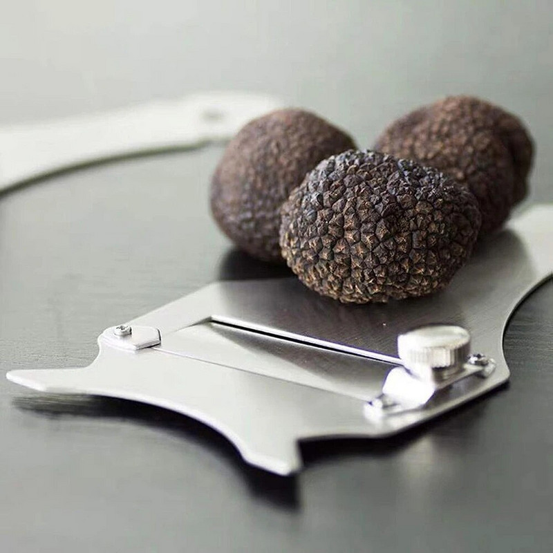 Tăiător de trufe cu lamă reglabilă Tăiător de trufe din oțel inoxidabil Răzuitor de brânză Aparator de ras pentru ciocolată Curățător de legume Ustensile de bucătărie