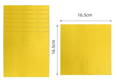 Jednobojna žuta tema Rođendan Super Girls Decorations Party Jednokratno posuđe Papirnate salvete Šalice Tanjuri Stolnjaci Slama