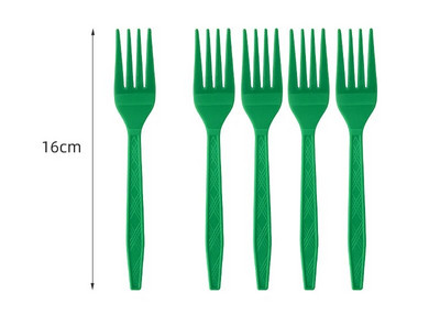 Solidi žalia tema Gimtadienis Super mergaičių dekoracijos Vakarėlis Vienkartiniai stalo reikmenys Popierinės servetėlės Puodeliai Lėkštės Staltiesės Šiaudeliai