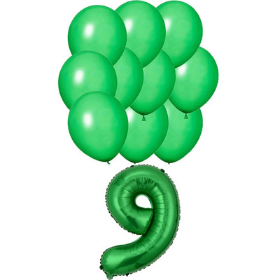 Solidi žalia tema Gimtadienis Super mergaičių dekoracijos Vakarėlis Vienkartiniai stalo reikmenys Popierinės servetėlės Puodeliai Lėkštės Staltiesės Šiaudeliai