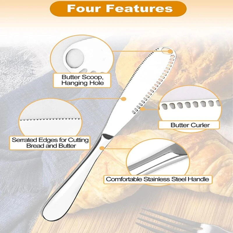 Tăiător de brânză din oțel inoxidabil Cuțit pentru unt Răzătoare pentru brânză cu gaură 3 ÎN 1 Instrument pentru brânză Cremă Pâine Dulceata Spatulă Gadgets de bucătărie