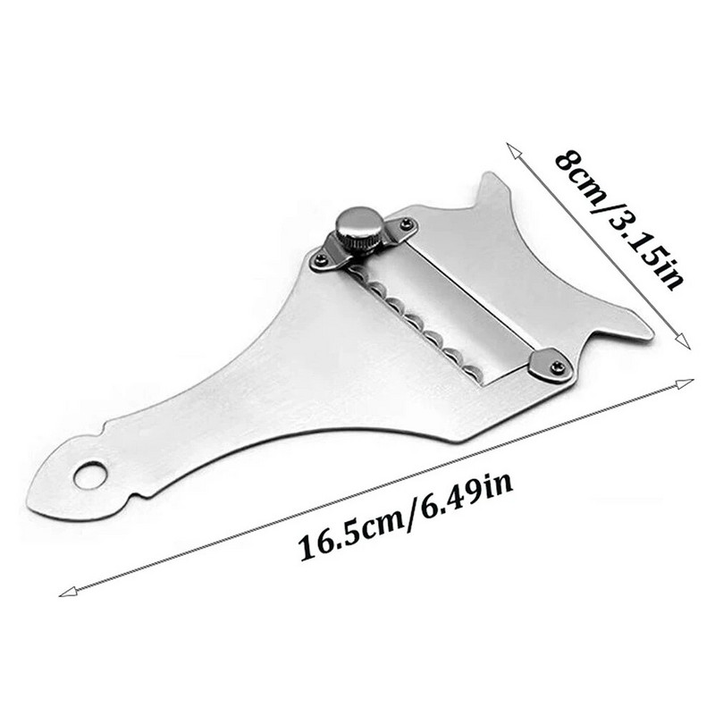 Tăiător de brânză cu trufe din oțel inoxidabil, cu lamă reglabilă, tăietor de trufe, brânză, răzuitoare de ciocolată, de curățat legume, unelte de bucătărie