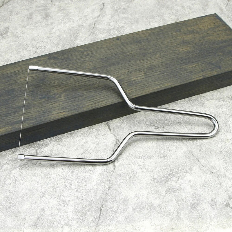 Tăiător de sârmă pentru unt, 1/3 buc, tăietor portabil pentru unt, tăiere brânzeturi, sârmă din oțel inoxidabil, tăiere brânză, accesorii de bucătărie, tăietor