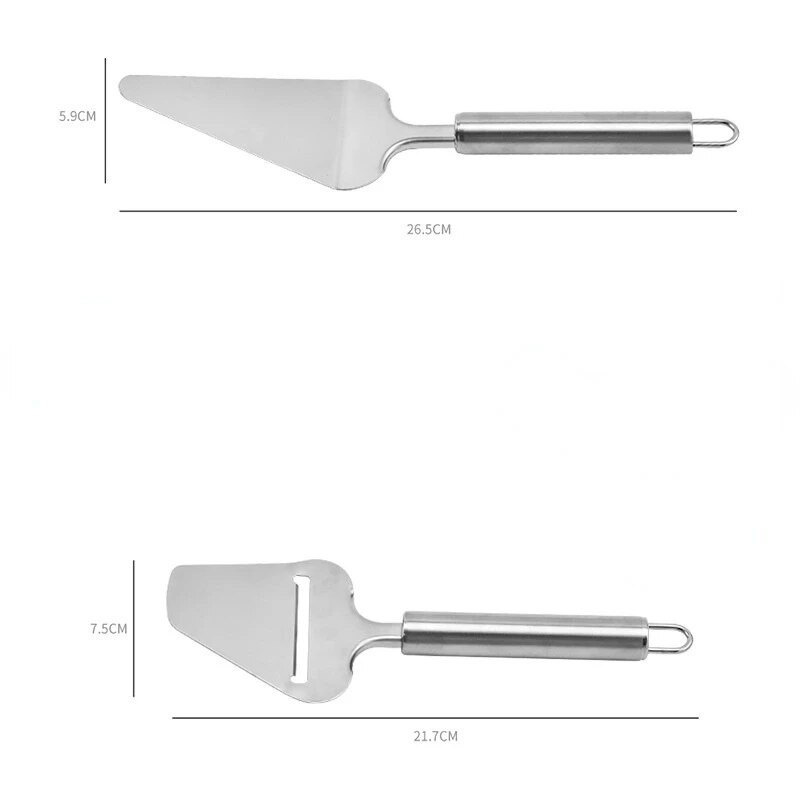 Răzătoare pentru curățarea brânzei din oțel inoxidabil Răzătoare pentru tăiat unt pentru brânză Cutter Pizza Lopată Cutter Accesorii pentru bucătărie Gadget