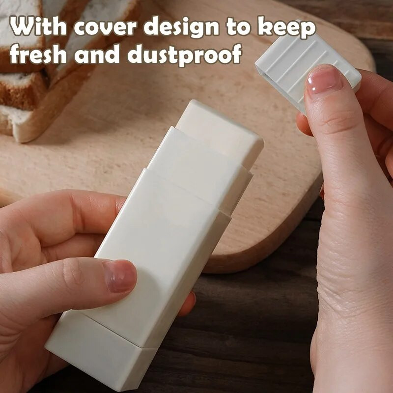 Praktični držači za mazanje maslaca Štapići Plastična kutija za pohranu Mala kuhinjska posuda za alate za pečenje Kutija za čuvanje sira 1 KOM