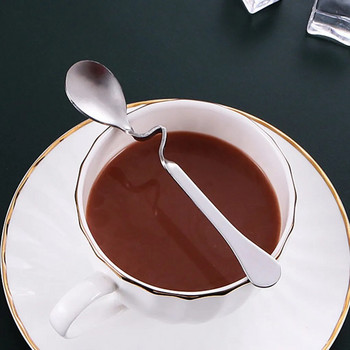 Лъжица за кафе от неръждаема стомана Десертна напитка Чаени лъжички за разбъркване Начало Ресторант Хотел Парти Кухня Инструменти