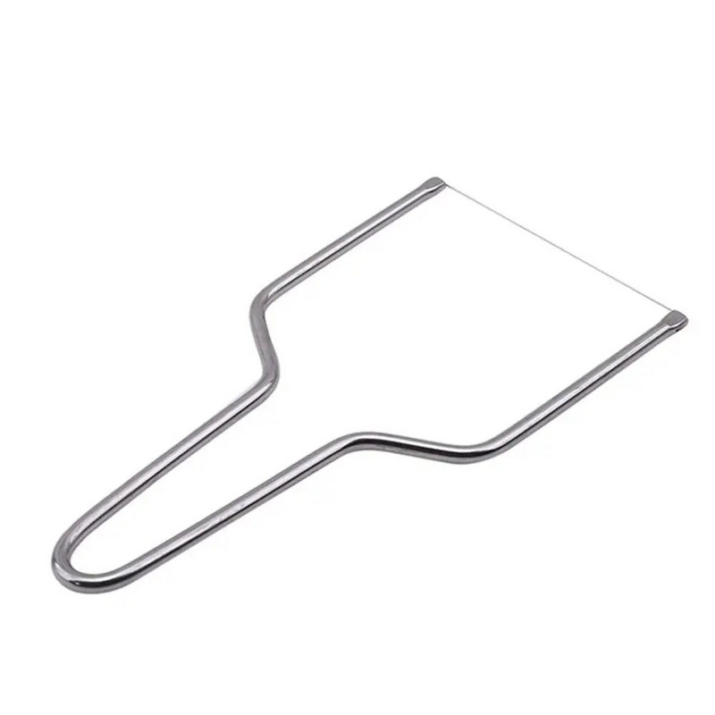 Ușor de curățat Home Oțel inoxidabil Tăiere universală a untului Tăiător de brânză Tăiător de curățat Instrument de bucătărie manual antiaderent Tăiător de fructe