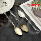 1/3/5 KOM Crafts Vintage Ins Creative Crystal Hand Ice Cream Kava Desert Žlica za miješanje