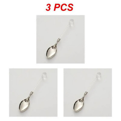 1/3/5 KOM Crafts Vintage Ins Creative Crystal Hand Ice Cream Kava Desert Žlica za miješanje