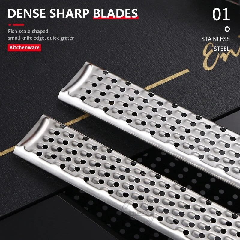 Zester ribež Gulilica za sir, parmezan sir limun citrusi, đumbir, češnjak, muškatni oraščić, čokolada, povrće, voće, kuhinjski alati