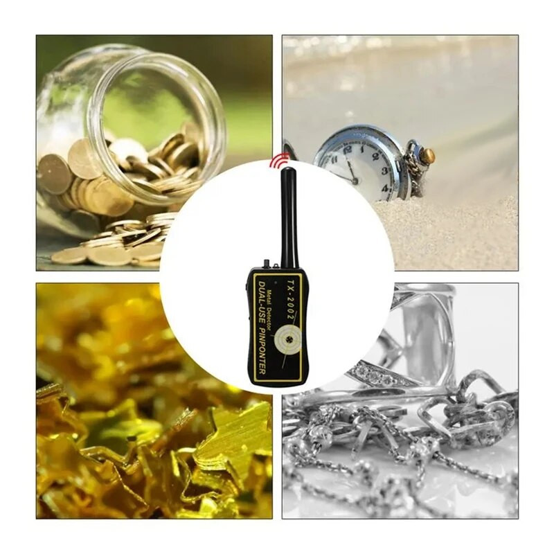 1 tk metallidetektor käeshoitav metallidetektor pikamaa teemant arheoloogilise kullaga maa-alune metallidetektor