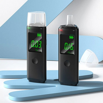 Drunk Driving Breathalyzer Quick Response Professional Digital Display Detector for Drunk Driving Breathalyzer