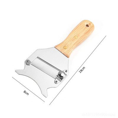 Rezač za tartufe Brijač od nehrđajućeg čelika Rezač za čokoladu i sir Podesiva glatka oštrica Drvena drška Rezač za gljive Kuhinjski alat