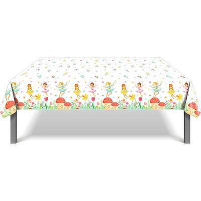 10 Gostiju Fairy Party Posuđe za jednokratnu upotrebu Leptir Princess Tanjuri Salvete Djevojke Happy Spirit Tema Rođendanska zabava