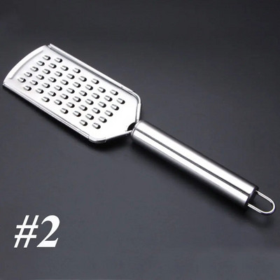 Sākums Sharp Fruit Daudzfunkcionāla siera rīve Lemon Zester Dārzeņu nerūsējošais tērauds
