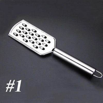Sākums Sharp Fruit Daudzfunkcionāla siera rīve Lemon Zester Dārzeņu nerūsējošais tērauds