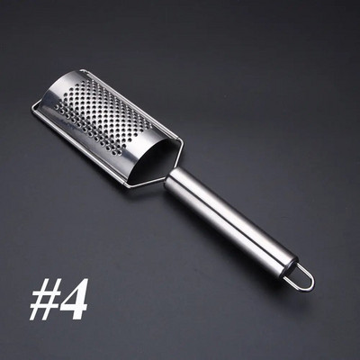 Sākums Sharp Fruit Daudzfunkcionāla siera rīve Lemon Zester Dārzeņu nerūsējošais tērauds